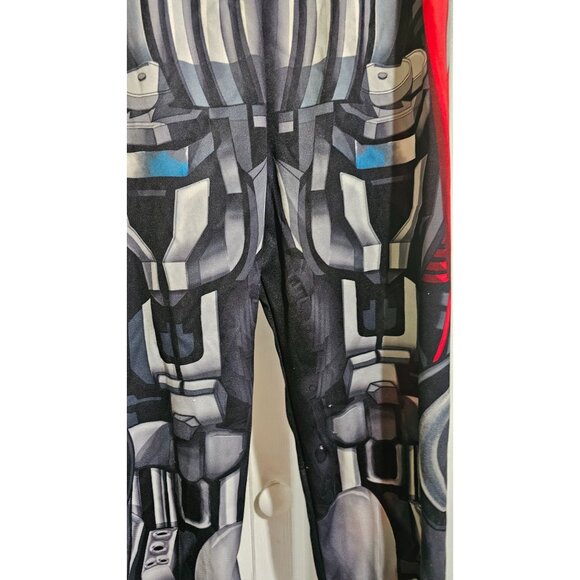 Boys Transformers Autobot Hot Rod Muscle Costume JUMPSUIT ONLY Halloween Kids - Picture 6 of 11